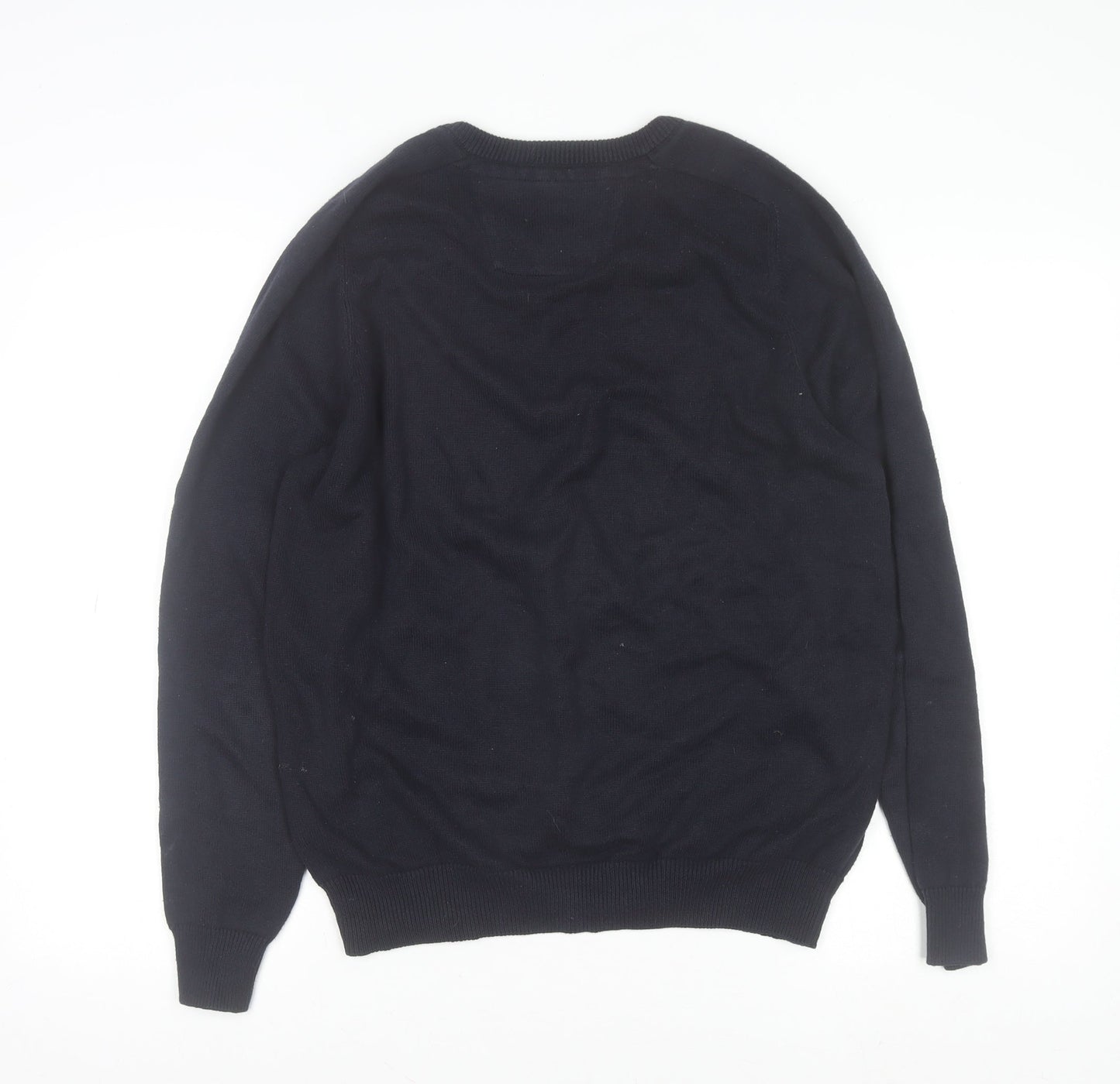 Mens UK Size M DG'S Drifter Black Pullover Jumper