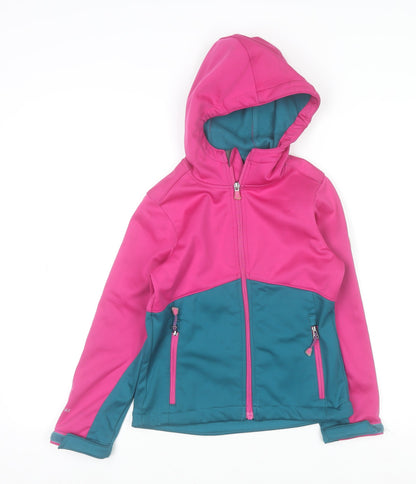 Girls UK Size 8 Years McKINLEY Multicoloured Soft Shell