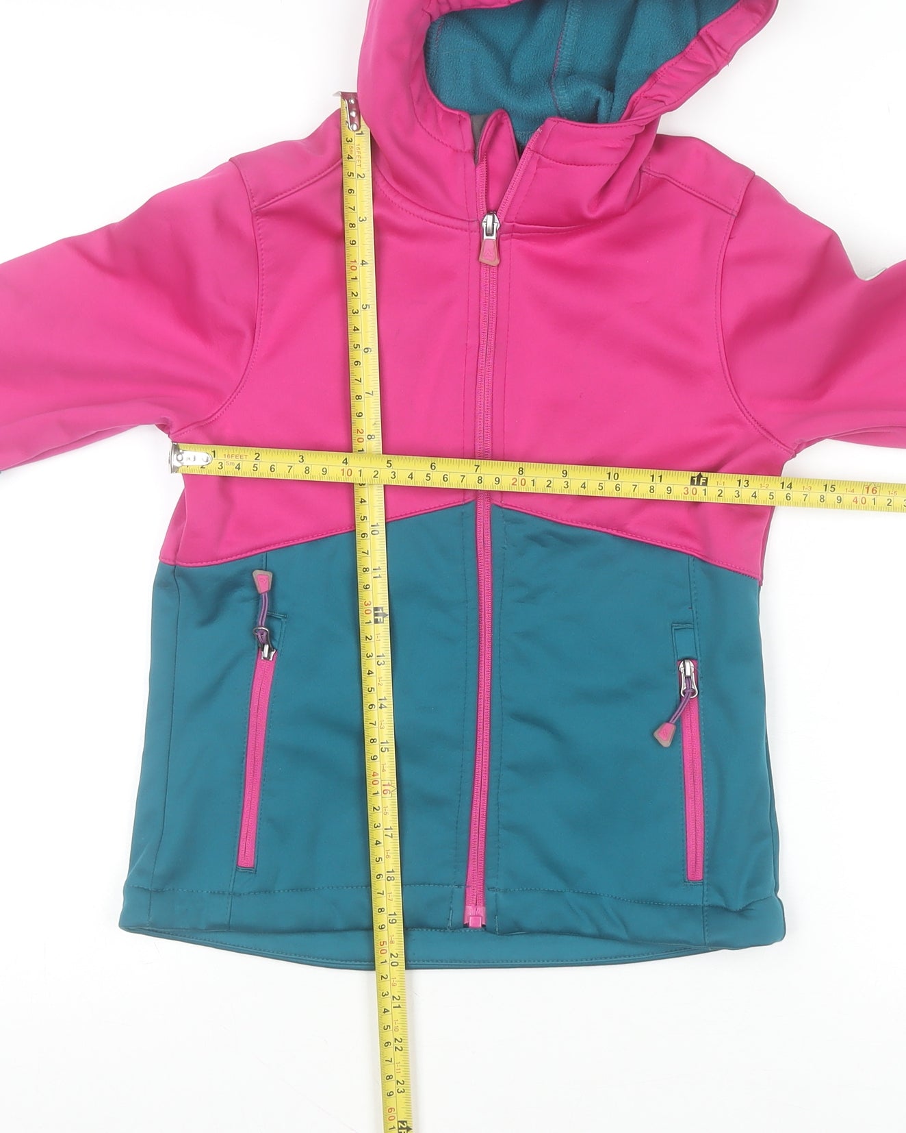 Girls UK Size 8 Years McKINLEY Multicoloured Soft Shell