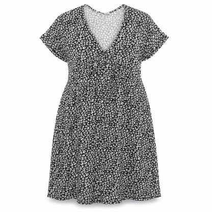 Womens UK Size 12 Pull&Bear Fit & Flare Dress