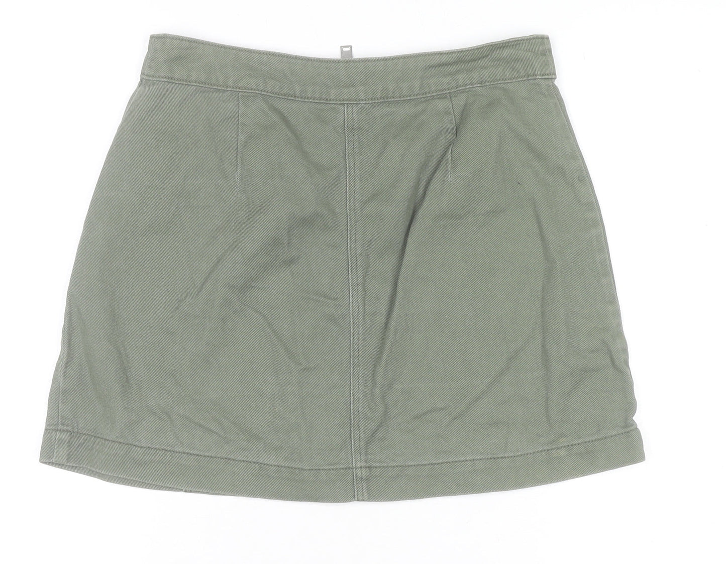 Womens UK Size 10 H&M Straight & Pencil Twill Skirt