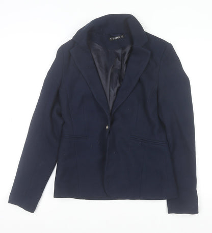 Womens UK Size 10 Dunnes Stores Regular Blue Blazer