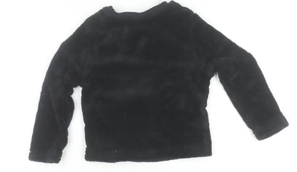 Disney at Primark Unisex Baby Black Fleece Jack Skellington Christmas Jumper 18-24 Months