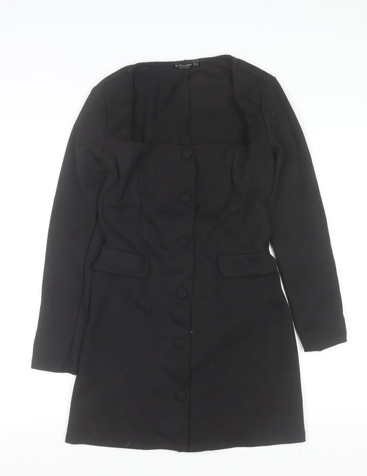 Womens UK Size M Stradivarius Shift Dress