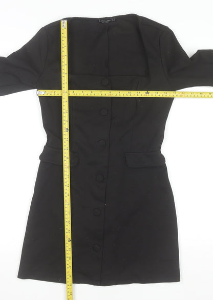 Womens UK Size M Stradivarius Shift Dress