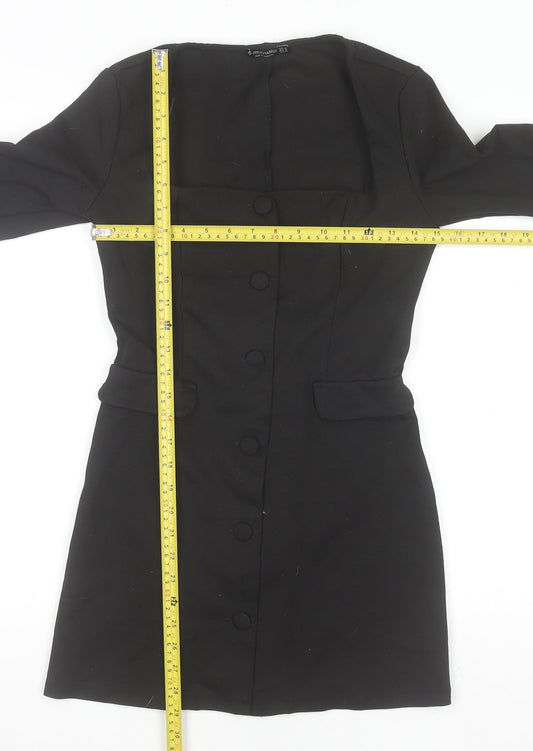 Womens UK Size M Stradivarius Shift Dress