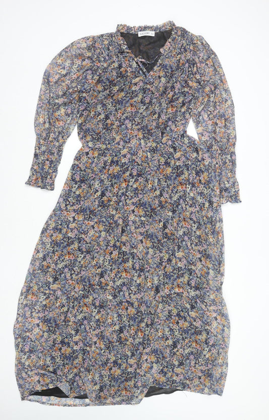 Womens UK Size 10 Gallery Wrap Dress