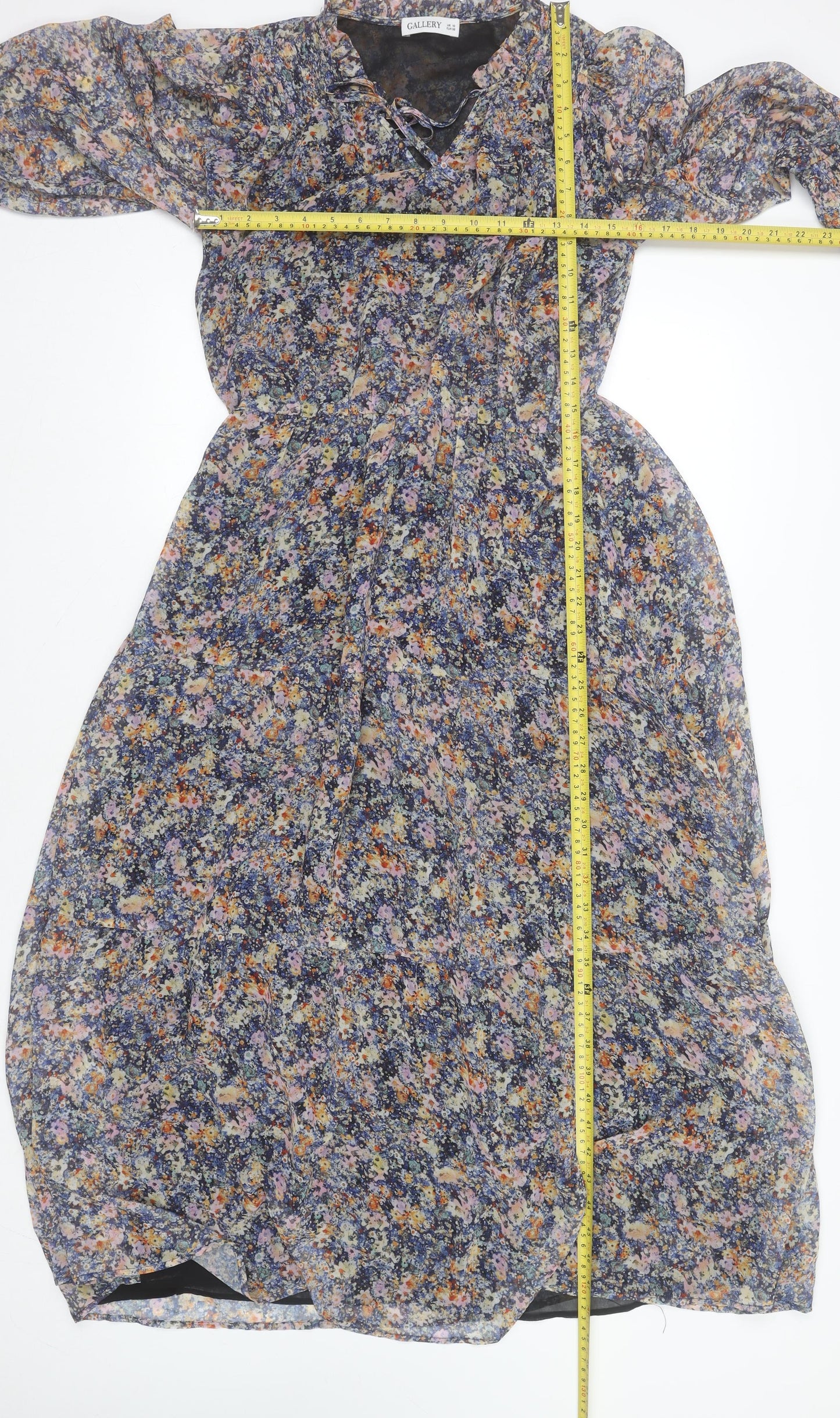 Womens UK Size 10 Gallery Wrap Dress