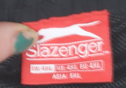 Slazenger Men's Black 4XL Lightweight Quick Dry Sports Shorts