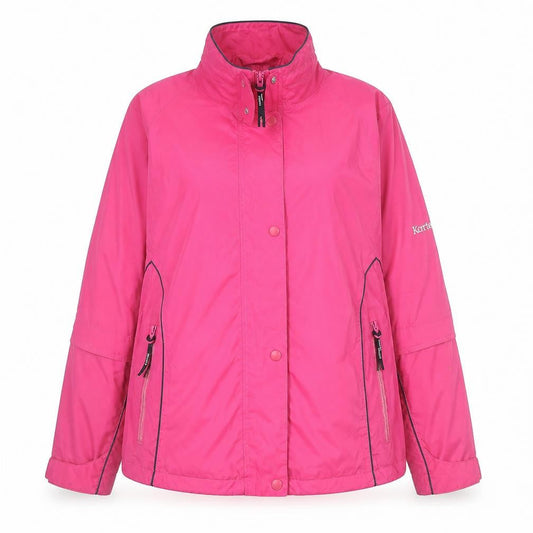 Womens UK Size 16 Kartel Pink Rain Coat