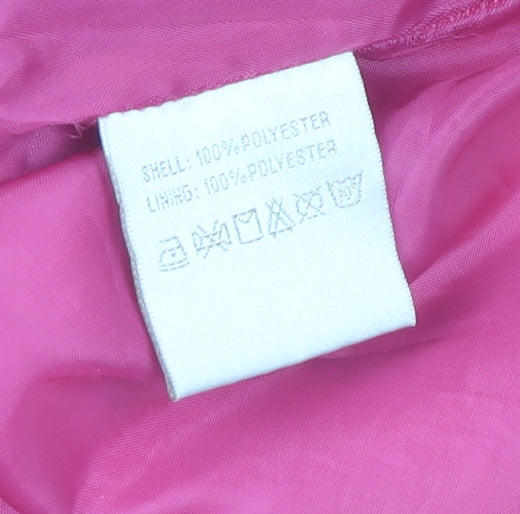Womens UK Size 16 Kartel Pink Rain Coat