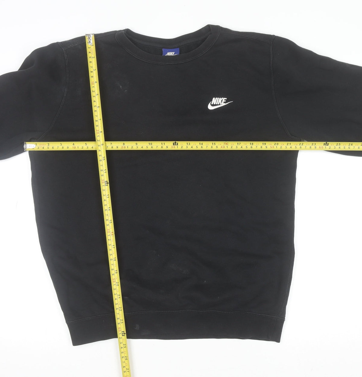 Mens UK Size S Nike Black Pullover Sweatshirt