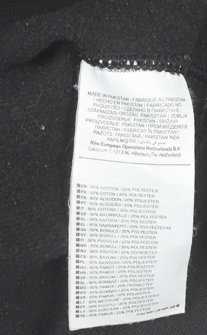 Mens UK Size S Nike Black Pullover Sweatshirt