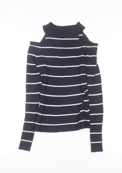 Womens UK Size 8 New Look Blue Pullover Jumper
