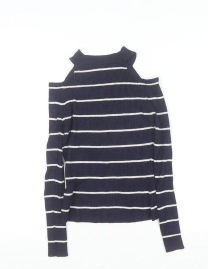 Womens UK Size 8 New Look Blue Pullover Jumper