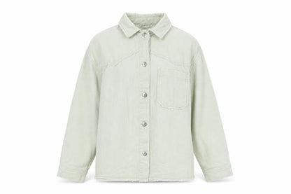 Womens UK Size S Zara Green Basic Jacket