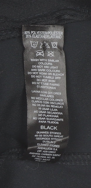 Womens UK Size S Dunnes Stores Black Gym & TrainingRunning & JoggingWalking Jack