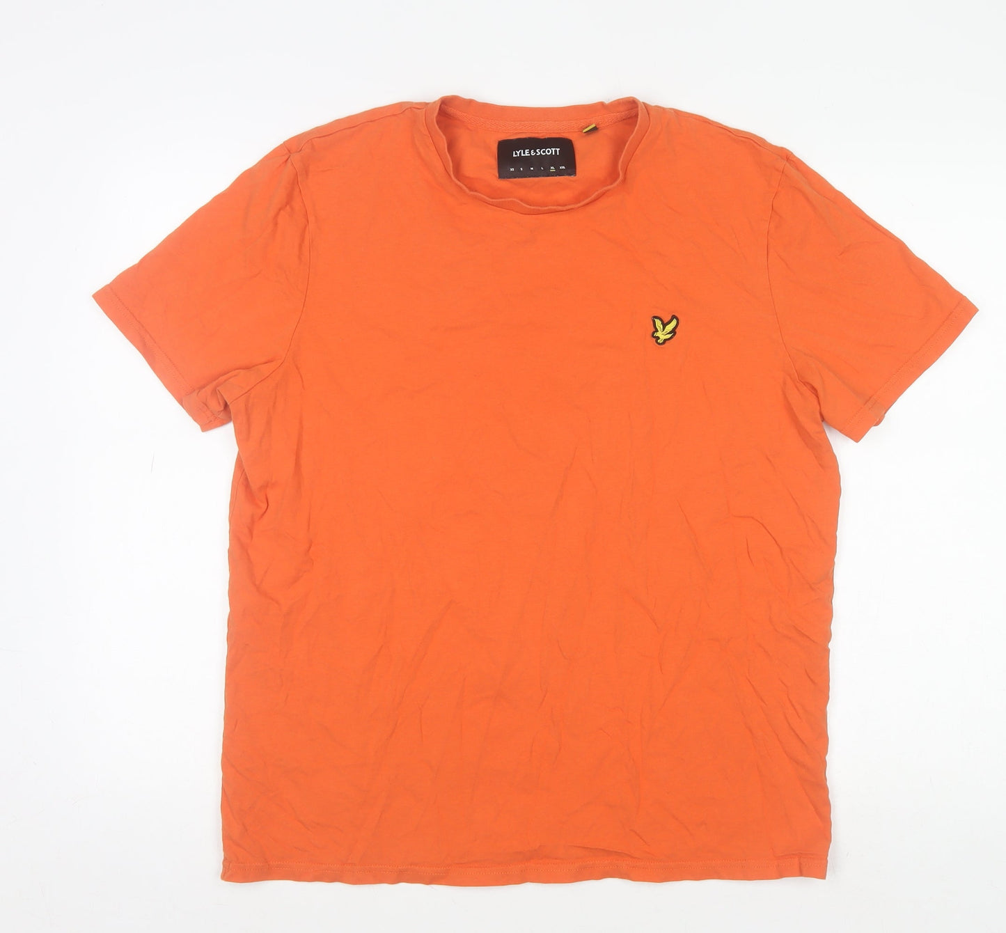 Mens UK Size XL Lyle & Scott Orange  T-Shirt