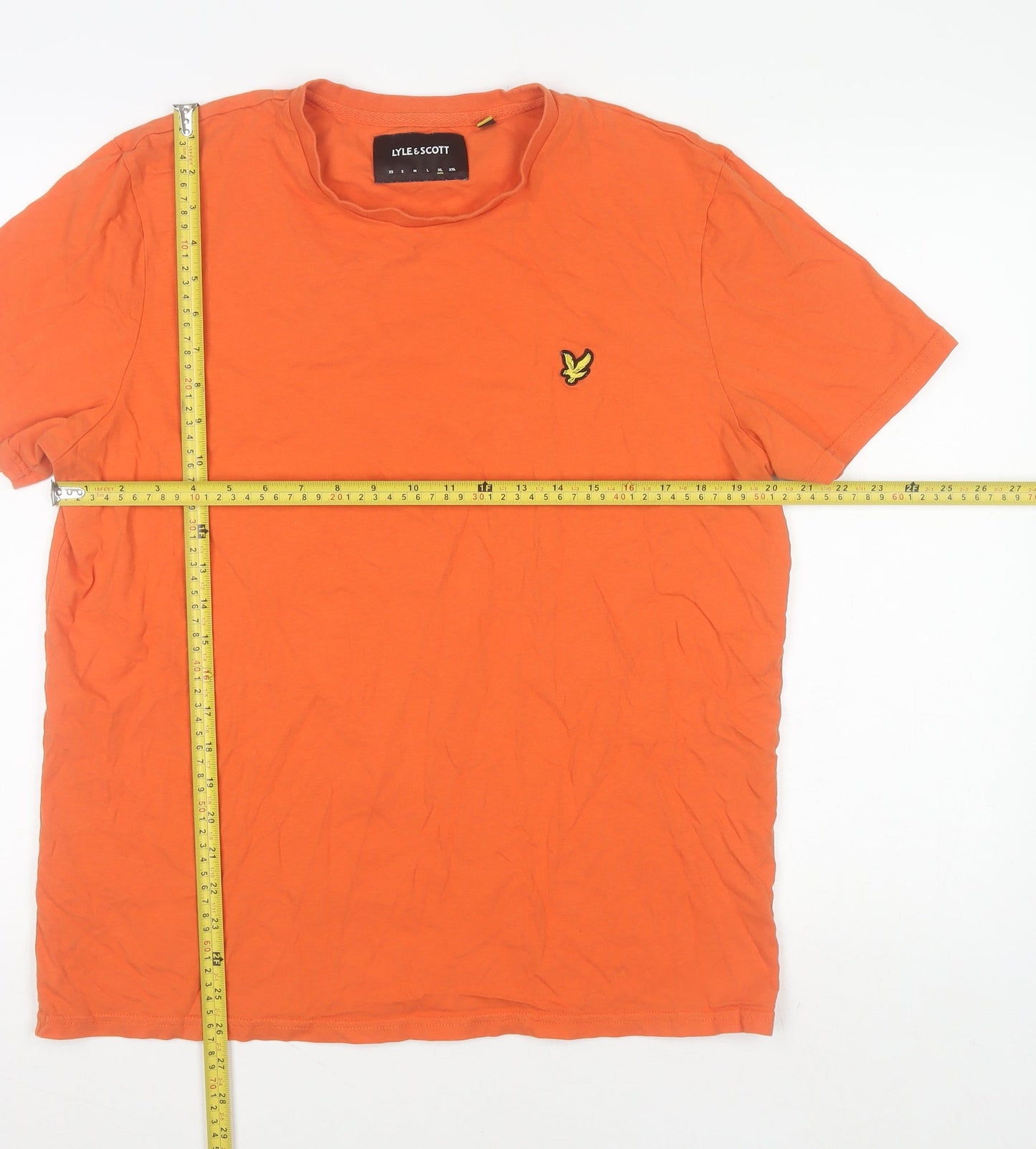 Mens UK Size XL Lyle & Scott Orange  T-Shirt
