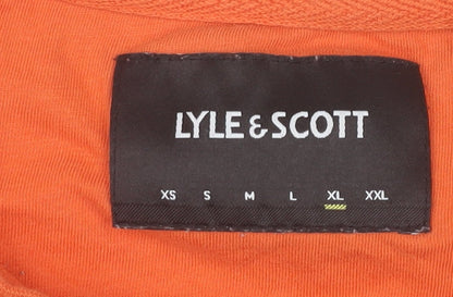 Mens UK Size XL Lyle & Scott Orange  T-Shirt