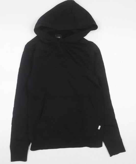 Womens UK Size XS River Island Black Pullover Hoodie