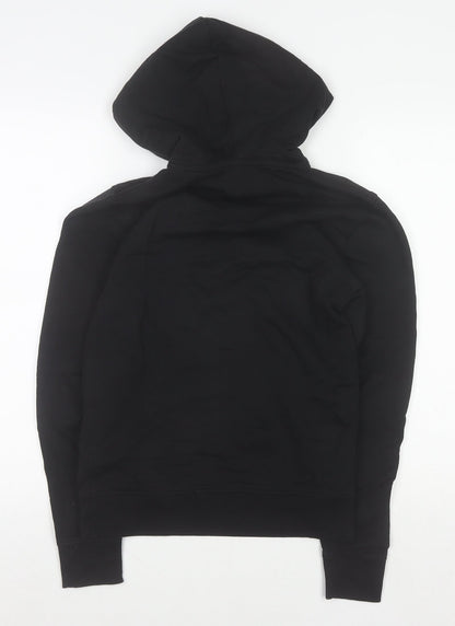 Womens UK Size XS River Island Black Pullover Hoodie