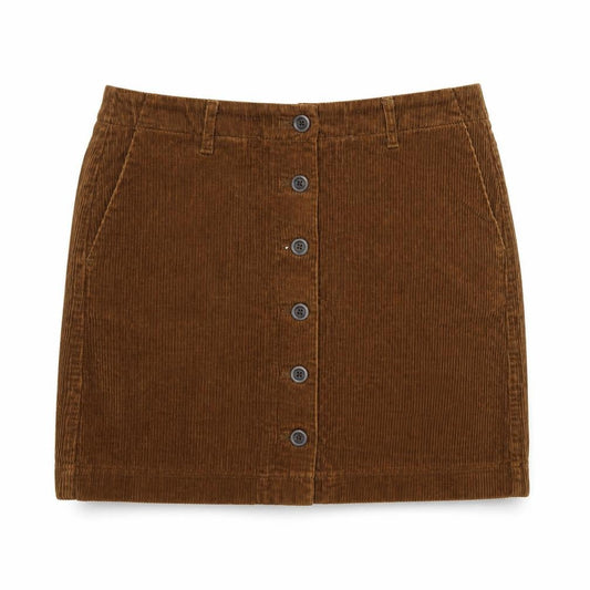 Womens UK Size 10 Uniqlo A-Line Corduroy Skirt