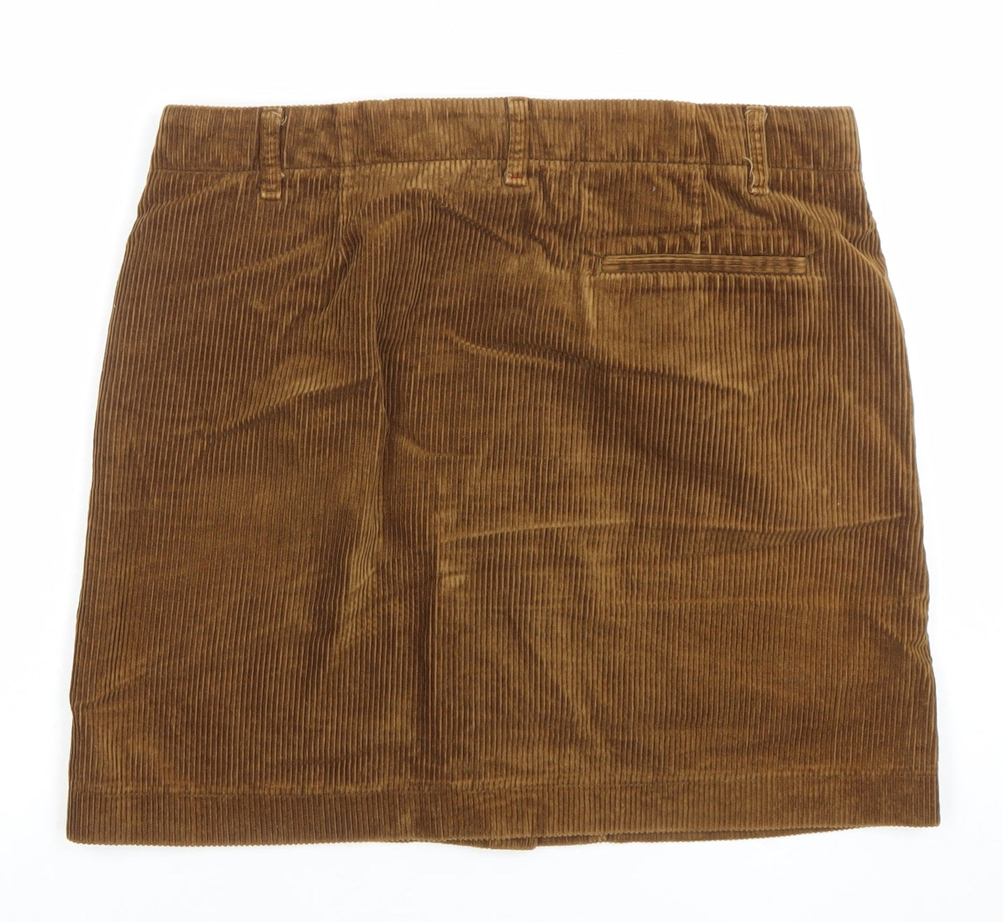 Womens UK Size 10 Uniqlo A-Line Corduroy Skirt