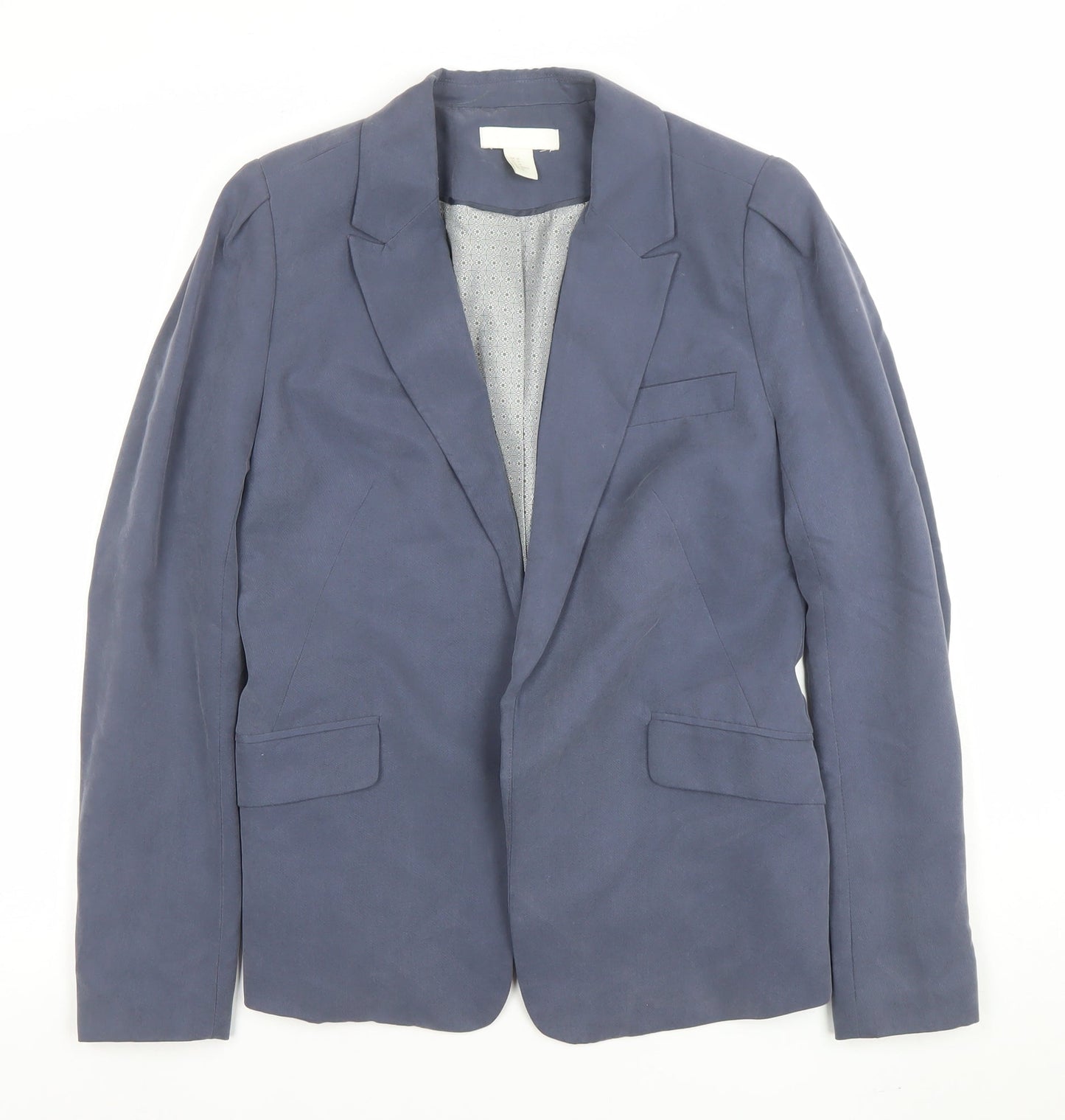 Womens UK Size 12 H&M Regular Blue Blazer