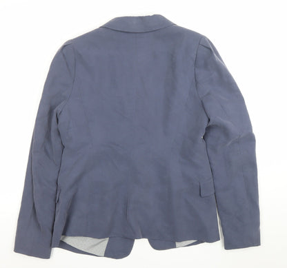 Womens UK Size 12 H&M Regular Blue Blazer