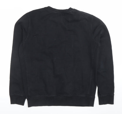 Mens UK Size L Calvin Klein Jeans Black Pullover Sweatshirt