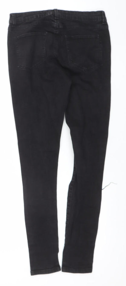 Womens UK Size 12 Denim Co. Slim Fit Skinny Black Jeans