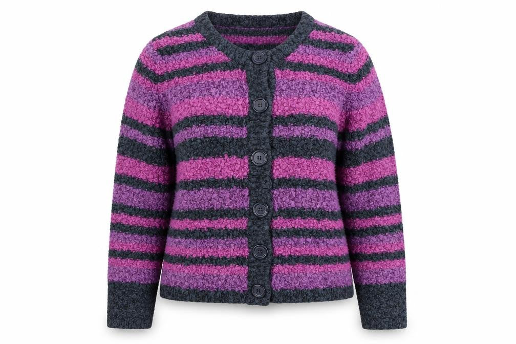 Womens UK Size M 14-16 Honor Millburn Multicoloured Cardigan Jumper