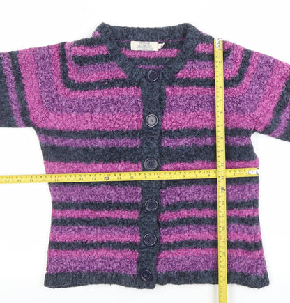 Womens UK Size M 14-16 Honor Millburn Multicoloured Cardigan Jumper