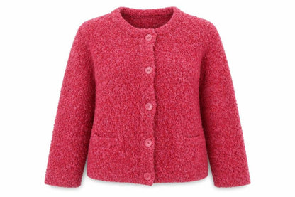 Womens UK Size M Honor Millburn Pink Cardigan Jumper