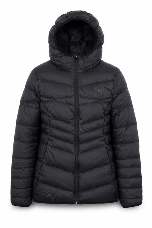 Womens UK Size 12 PUMA Black Puffer Jacket