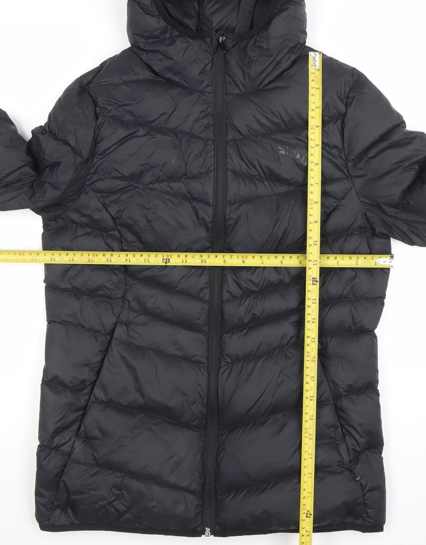 Womens UK Size 12 PUMA Black Puffer Jacket