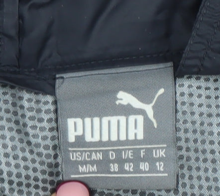 Womens UK Size 12 PUMA Black Puffer Jacket