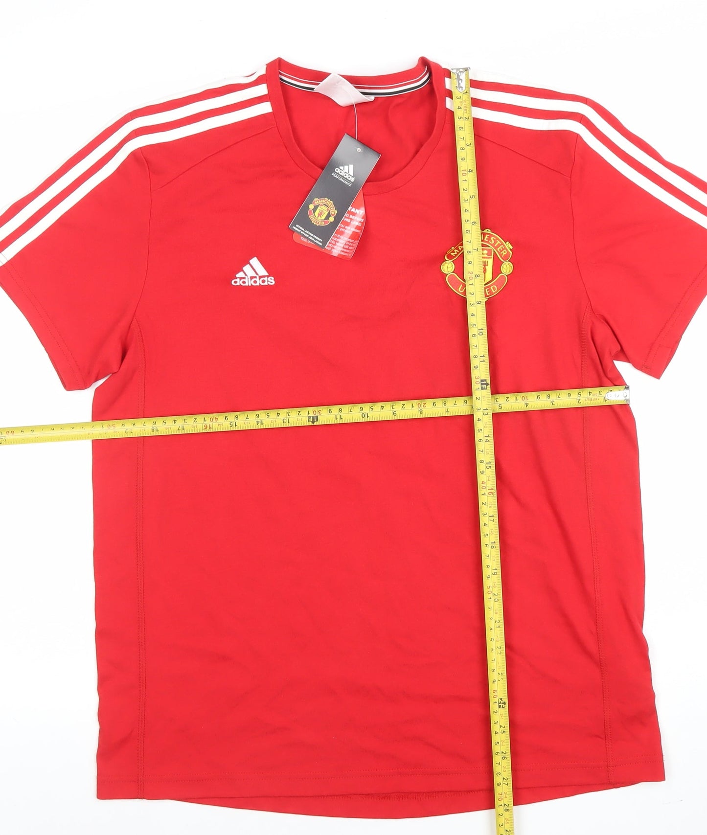 Adidas Men’s Red Manchester United 2XL Jersey T-Shirt
