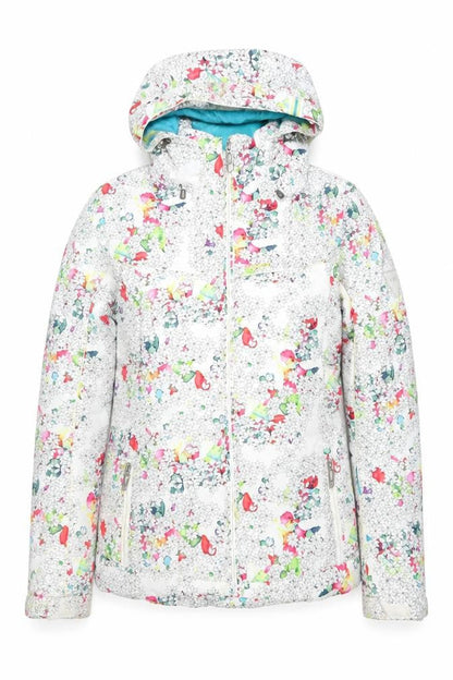 Womens UK Size S Wed'ze Multicoloured Ski Jacket
