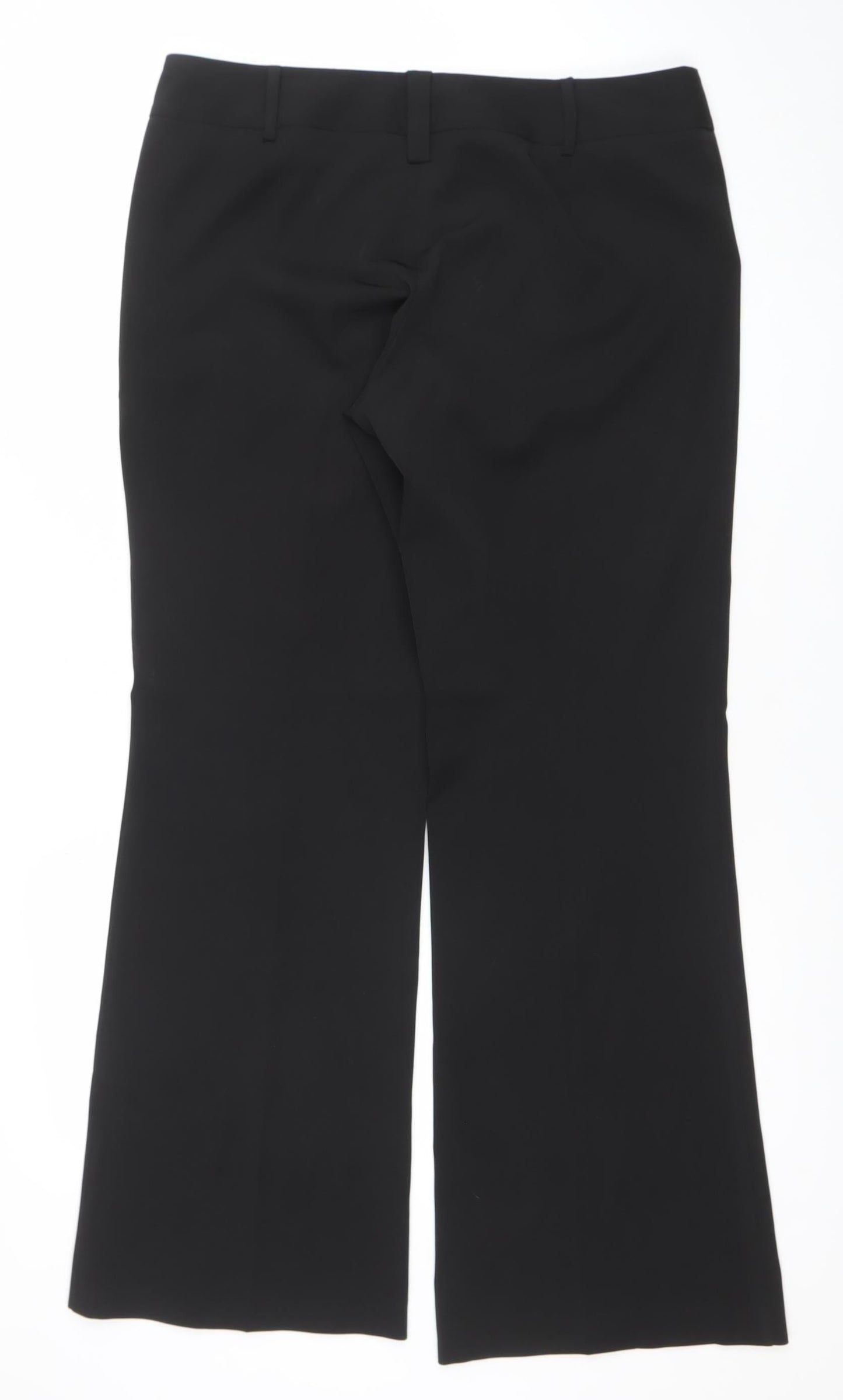 Womens UK Size 14 Dorothy Perkins Regular Fit Dress Pants Black Trousers