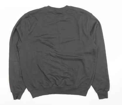 Womens UK Size M Brsbi Black Pullover Sweatshirt