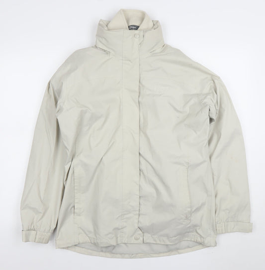 Womens UK Size 12 Hi Gear Beige Parka Coat