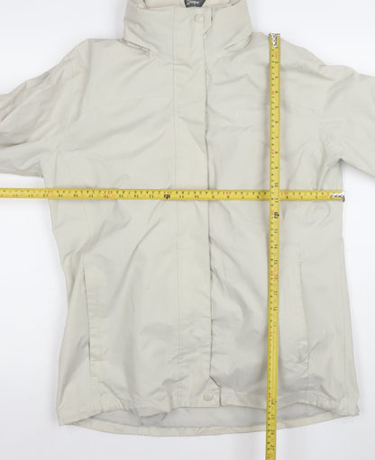 Womens UK Size 12 Hi Gear Beige Parka Coat