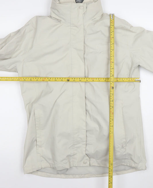 Womens UK Size 12 Hi Gear Beige Parka Coat