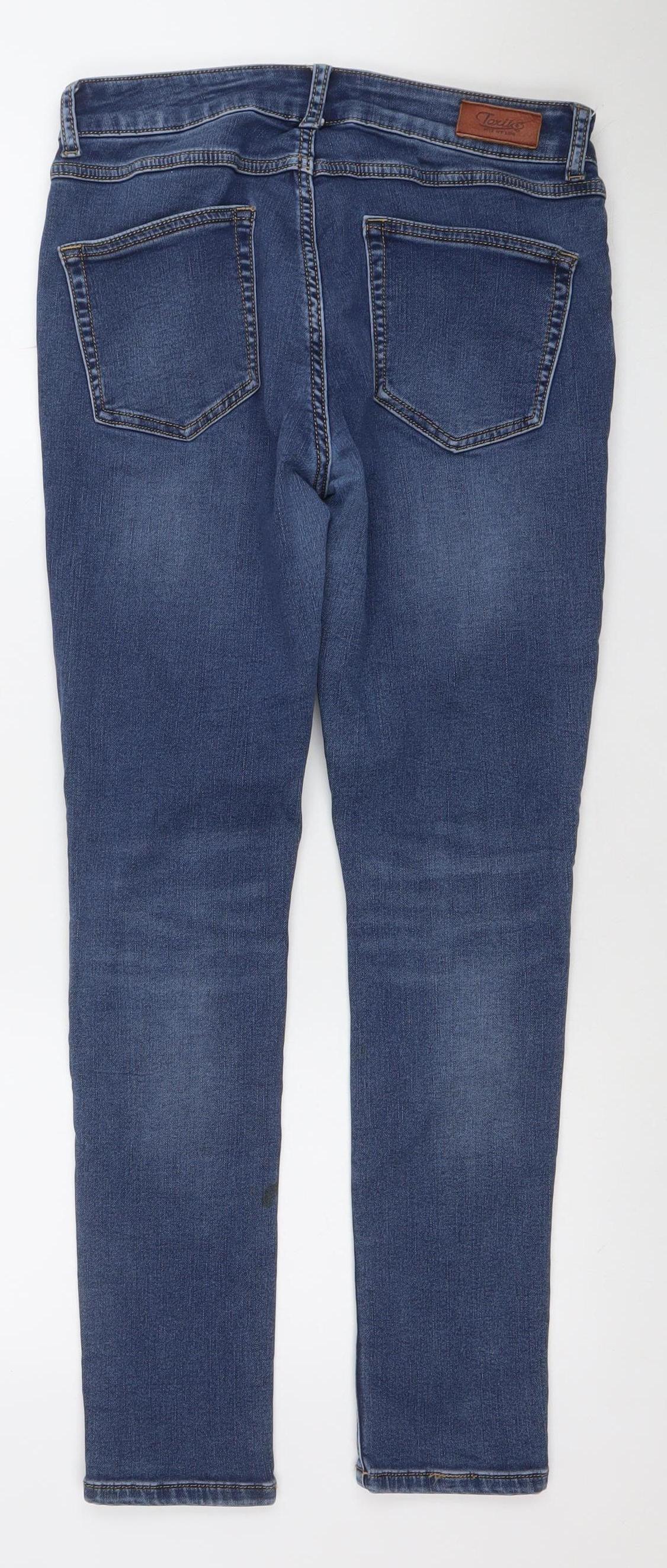 Womens UK Size M Texil3 Slim Fit Skinny Blue Jeans
