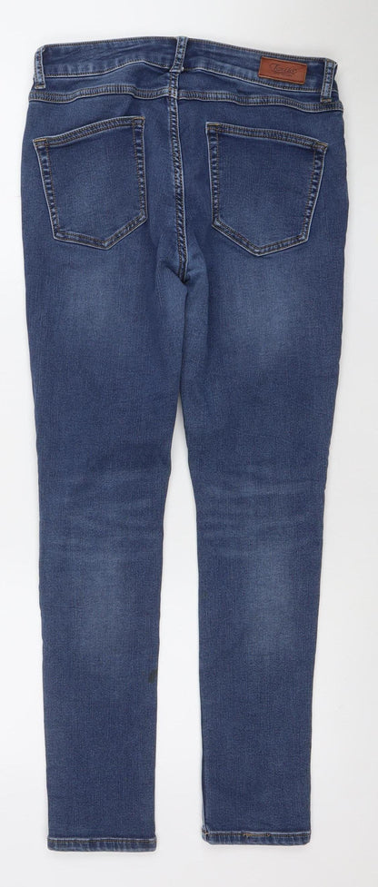Womens UK Size M Texil3 Slim Fit Skinny Blue Jeans