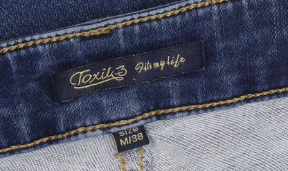 Womens UK Size M Texil3 Slim Fit Skinny Blue Jeans