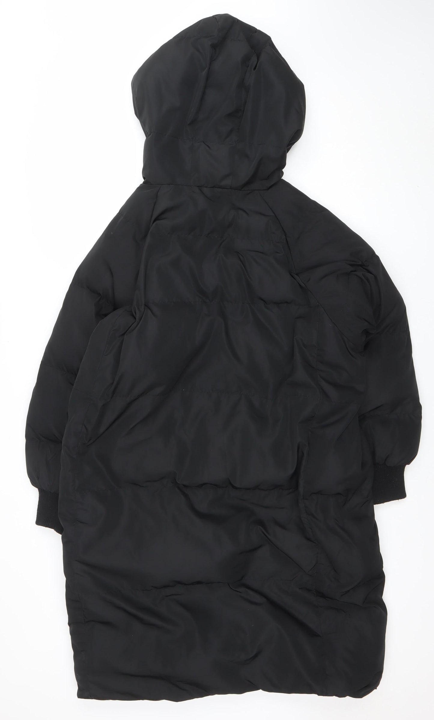 Womens UK Size M Sleepy Bunny Black Puffer Jacket