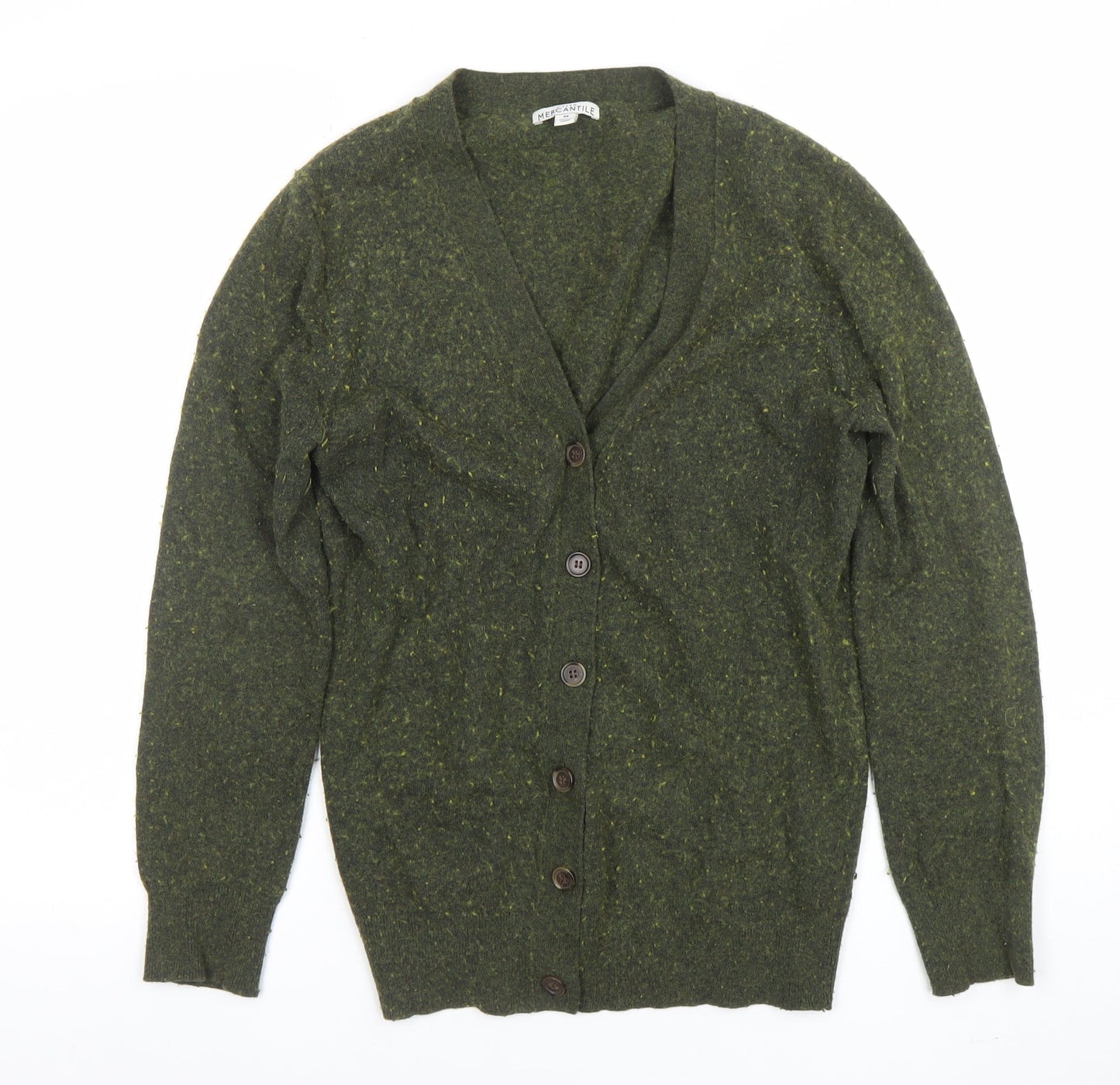 Womens UK Size M J.Crew Mercantile Green Cardigan Jumper